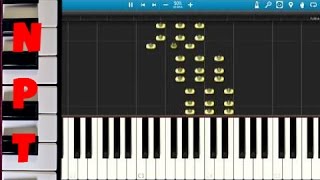 Darude  Sandstorm  Piano Tutorial  Synthesia  How To Play Sandstorm by Darude on piano [upl. by Aleehs]