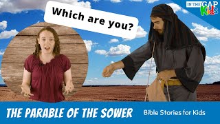 The Parable of the Sower  Sunday School Bible Adventures for Kids  Attentiveness for Kids Week 1 [upl. by Elocn]