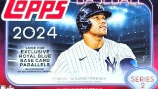 2024 Topps Baseball Series 2 Blaster Box Rip [upl. by Nadaha]