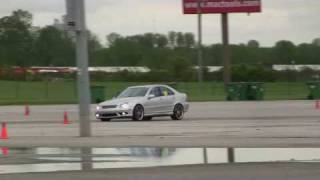 Mercedes C55 AMG Kleemann Autocross Winged Warrior 2009  Best Run [upl. by Edroi]