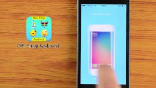 GIF Emoji Keyboard  New 5000  Animated 3D Emoticons Keyboard for iOS 8 amp iOS 7 FREE [upl. by Keegan]