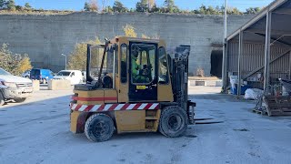 Köp Motviktstruck Kalmar 4500 på Klaravik [upl. by Eelyak267]