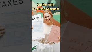 Big News Capital Gain Tax Rates Changed Again itr capitalgaintax taxrates itrdeadline [upl. by Yeclek599]