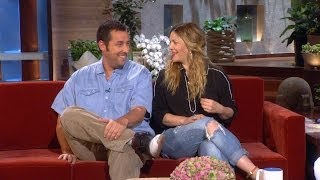 Adam Sandler On Kissing Drew Barrymore In Front of His Wife [upl. by Sharon]