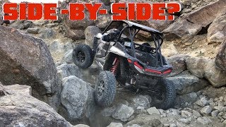 Polaris RZR VS CanAm X3 VS Jeep Wrangler JLU Rubicon [upl. by Koball787]