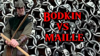 Bodkin Arrow VS Maille Armour [upl. by Elitnahc]