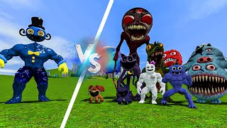 NEW ZONOMALY MONSTERS VS CURSED NIGHTMARE CATNAP BOSS POPPY PLAYTIME CHAPTER 3 In Garrys Mod [upl. by Bornstein]