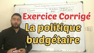 2BAC Économie générale  Exercice corrigé  La politique budgétaire [upl. by Isobel20]