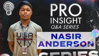 Nasir quotRudyquot Anderson Interview  USA Basketball Junior National Team Minicamp  101224 [upl. by Eahsed]