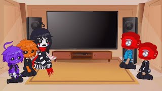 quotDSAF Reacts to Stuck Insidequot  DSAF  Gacha Club [upl. by Anirtap]