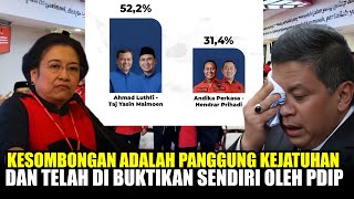 KESOMBONGAM ADALAH KUNCI KEJATUHAN DAN SEKARANG DI RASAKAN PDIP [upl. by Ydroj701]