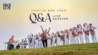 Live QnA Session with GMS Live  Nyanyian Dari Timur Official GMS Live [upl. by Jaine898]