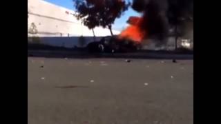 Paul Walker Final Moments Before Fatal Ride  Choque de Paul Walker Porsche [upl. by Nimocks]