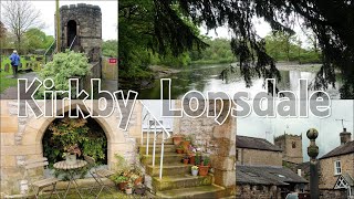 A circular walk around Kirkby Lonsdale Cumbria along the Lune River Ruskins View amp Devils Bridge [upl. by Terrijo621]