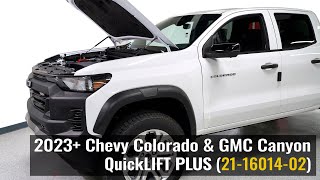 Redline Tuning 2116014 Hood QuickLIFT System compatible with Chevrolet Colorado GMC Canyon 2023 [upl. by Valery882]