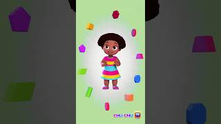 The Shapes Song 2 for Kids ChuChuTV Kidssongs ShapesSong Learningsongs toddlerlearning [upl. by Amled]