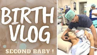 BIRTH VLOG  cesarean section   positive birth of our breeched second baby [upl. by Cheyne]