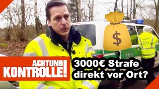 3000€ Strafe für illegales Arbeiten Großkontrolle Lüneburg 22 Kabel Eins Achtung Kontrolle [upl. by Nitsuga]