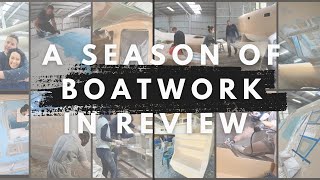 Almost A YEAR of BOAT PROJECTS in REVIEW  S02E50  DIY Catamaran Build [upl. by Corbett]