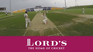 GoPro Umpire Cam  MCC v Yorkshire  Champion County Tour [upl. by Eciuqram]