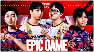 ZMJJKK EDG vs PRX  HIGHLIGHTS  VALORANT Radiant Asia Invitational [upl. by Lamok93]