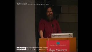 Richard Stallman  The Free Software Movement and the GNULinux Operating System [upl. by Maurise]