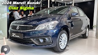 Maruti Suzuki Ciaz Sigma 2024 Price amp Features ❤️ 2024 Ciaz Base Model [upl. by Lejeune]