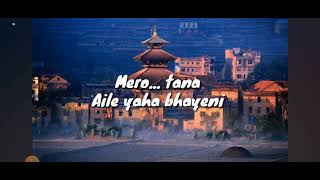 humro Nepal ma song lyrics [upl. by Hodosh]