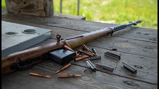 SVT40 Tokarev rifle 762x54 СВТ40 Винтовка Токарева 762х54 [upl. by Oinegue985]