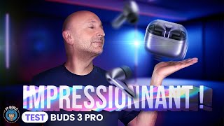 TEST Écouteurs SAMSUNG Buds 3 Pro  IMPRESSIONNANT Mais [upl. by Nivk]