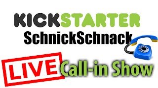 LIVE ► Kickstarter Schnickschnack CALLin Show ❶  Die BESTEN Erfindungen der Welt [upl. by Hcirteid379]