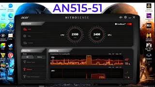 How To Install NitroSense On Acer Nitro 5  AN51551 [upl. by Feune690]