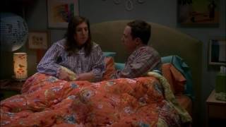 The Big Bang Theory S10E04  Sheldon and Amy Share a Bed [upl. by Niehaus28]