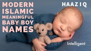 Modern Islamic baby boy names with meaningUniqueampTrending baby boy namesBaby namespenbook [upl. by Jann]