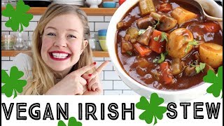 Vegan Irish Stew  Quick and Easy Stew Recipe [upl. by Haakon]