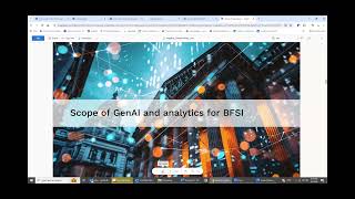 Transforming BFSI Analytics The Power of GenAI Personalization and Advanced Risk Management [upl. by Olaf]