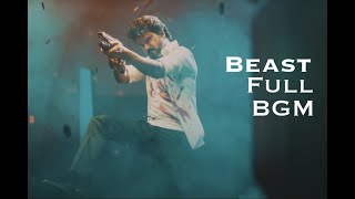 BEAST  Full BGM  Thalapathy Vijay  Nelson  Anirudh [upl. by Atiral]