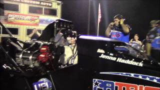 Jenna Haddock vs Howard Farris Top Fuel Showdown [upl. by Clorinda248]