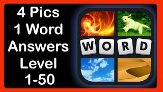 Whats The Word 4 Pics 1 Word  Answer 1  50 Walkthrough iphone Android ipad [upl. by Eissolf]