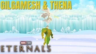 Gilgamesh and Thena  The Untold Tales of the Eternals  ASL [upl. by Nasaj452]