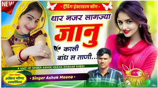 608 वायरल डिजे सोंग 2024  थार नजर लागज्या जानु काली बांधल ताणी  Singer ashok meena dhakad khedi [upl. by Kristos]