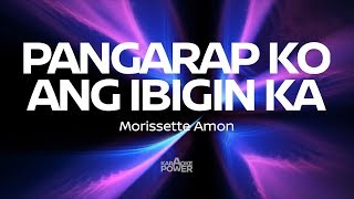 Pangarap Ko Ang Ibigin Ka  Morissette Amon Karaoke Version [upl. by Annawahs857]