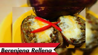 🍆 BERENJENAS RELLENAS CON CARNE Y QUESO 🧀 [upl. by Niccolo400]