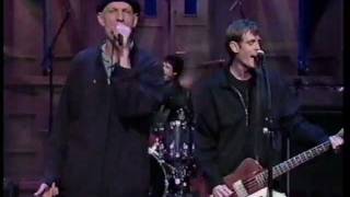 Midnight Oil  Surfs Up Tonight live on Late Show with Letterman 19961009 [upl. by Ranice605]