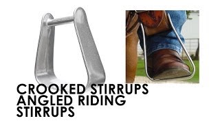 Crooked Stirrups Angled Riding Stirrups [upl. by Blossom940]