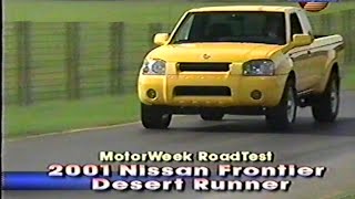 2001 Nissan Frontier SC Desert Runner  MotorWeek Retro [upl. by Teece]