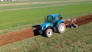 New Holland T475 Plowing Season 2019 [upl. by Grannie52]