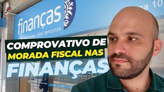 Como Obter o Comprovativo de Morada Fiscal no Portal das Finanças [upl. by Skipp]