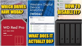 WD Red Synology and WDDA  How to Disable it Which Drives Have WDDA and DSM Support [upl. by Lunneta935]