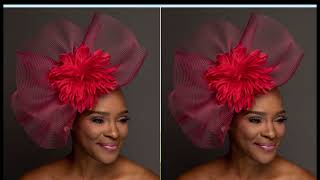 HOW TO MAKE THIS TRENDY CRINOLINE FASCINATOR [upl. by Aneej47]